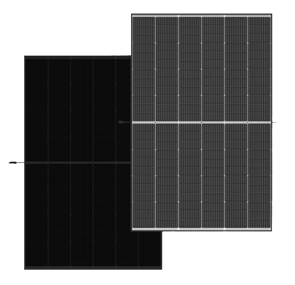 Verschiedene Modelle der Photovoltaik-Modulen